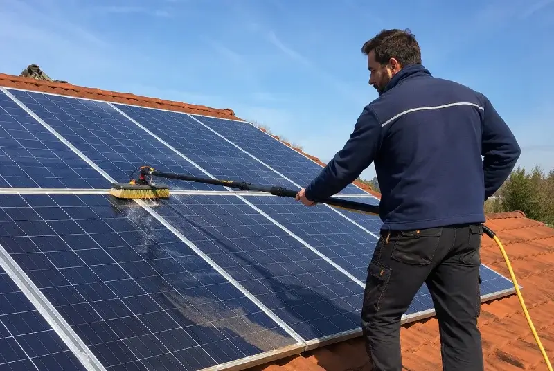 Nettoyage et entretien de panneaux solaires à Giroussens