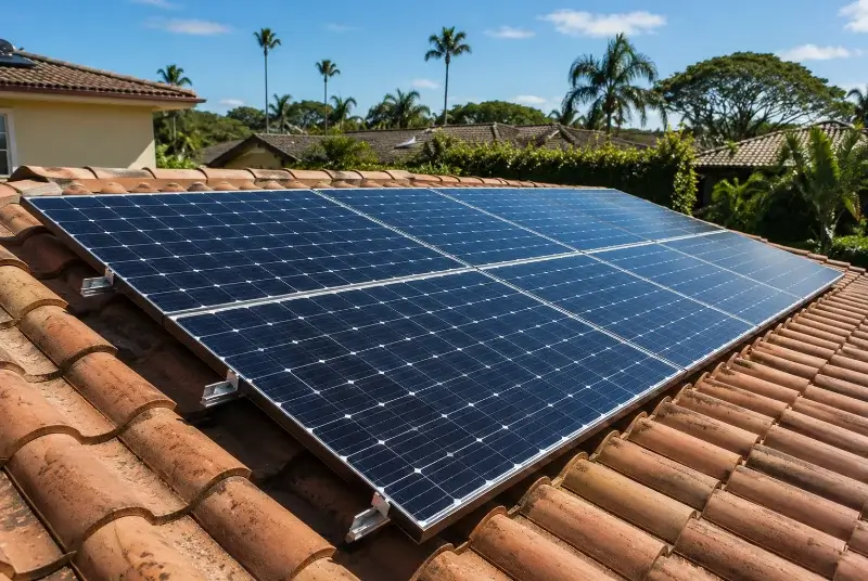 Installation de panneaux solaires à Giroussens