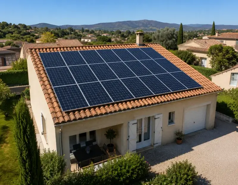 Prime à l'autoconsommation panneaux solaires Giroussens — aide financière de l'État